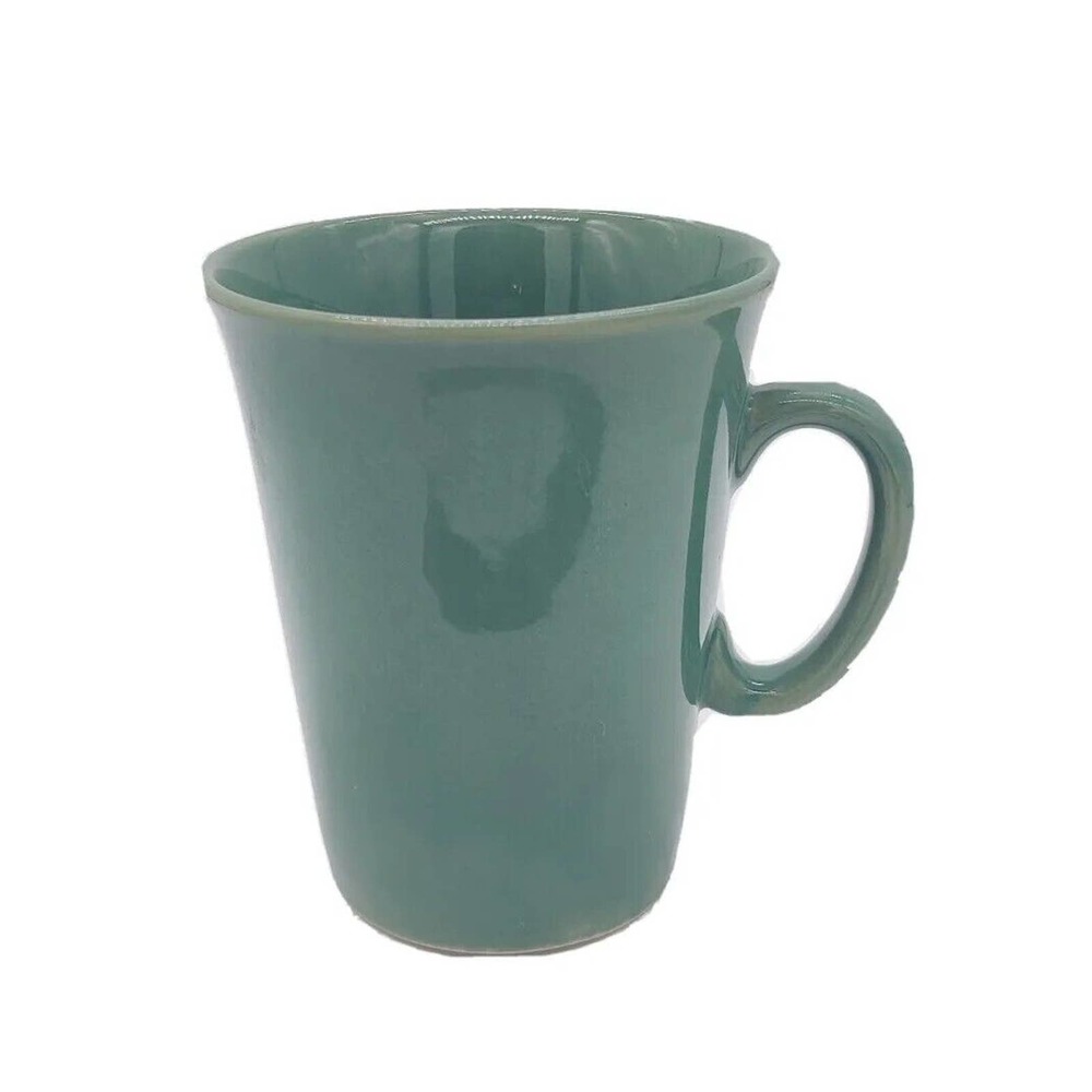 Vintage Corning Ware Coffee Mug Green Cup Tea Cup Sage Made In Thailand Nice 4"